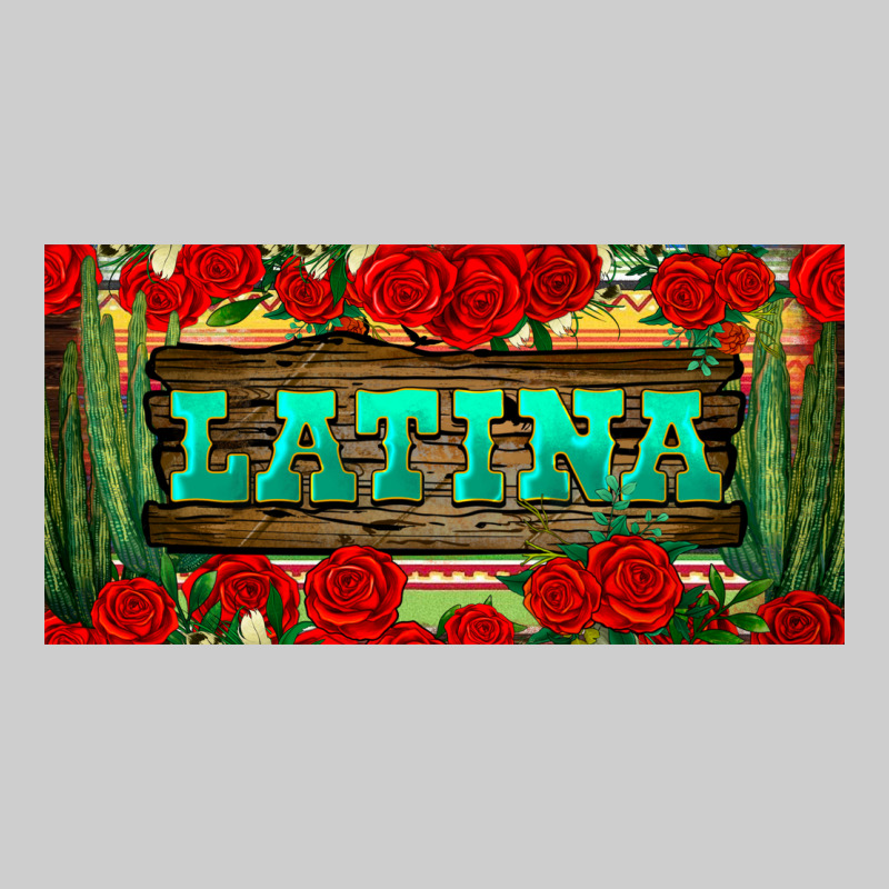 Latina License Plate Premium Tee by BundleAndBundleShop | Teevron