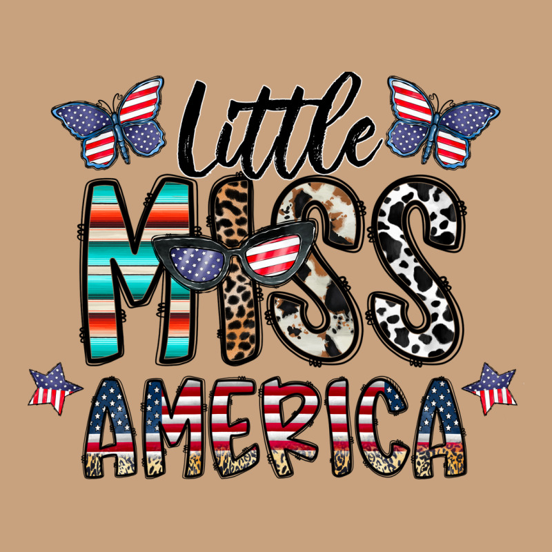 Little Miss America Vintage Tee by CowhideDigitalArt | Teevron
