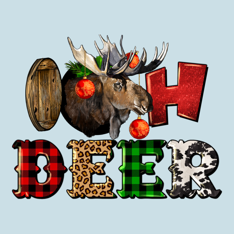 Oh Deer Christmas Ladies Tee by LillyAllenDesigns | Teevron
