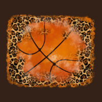 Glitter Leopard Basketball Background Heavy Core Tee | Teevron