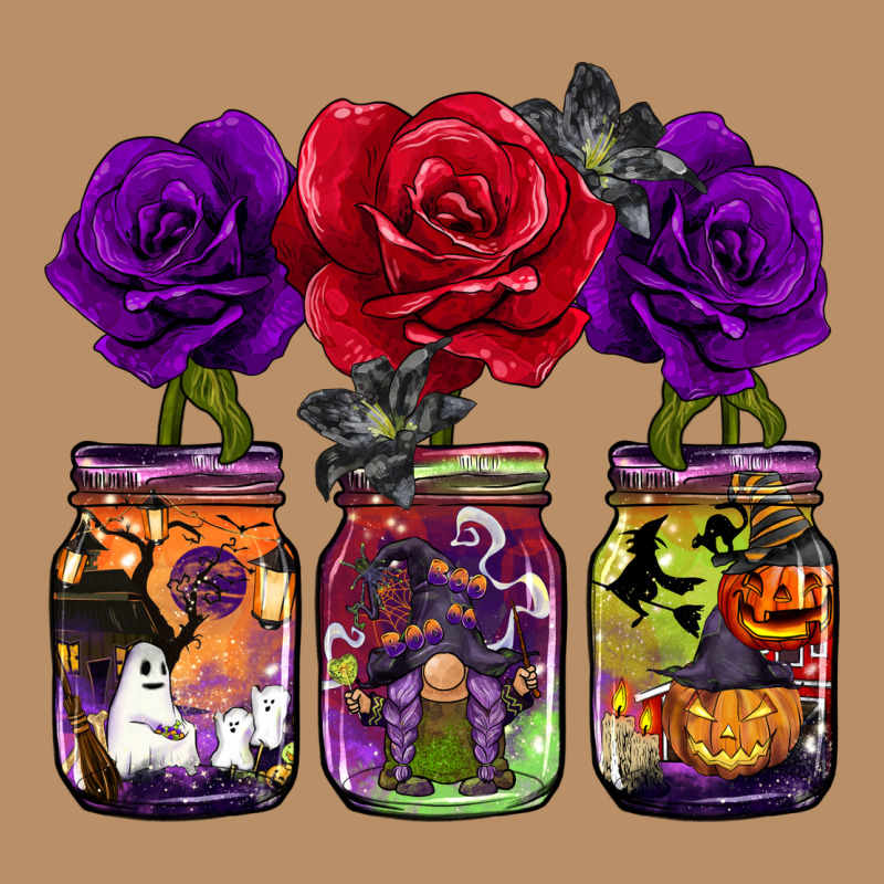 Halloween Jars Rose Vintage Hoodie by BarkalooDesign | Teevron