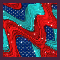 American Flag Stripes Seamless Pattern Premium Tee | Teevron