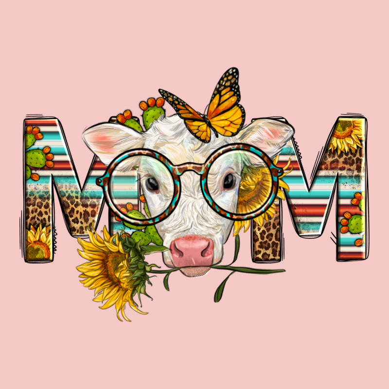Western Baby Calf Mom With Sunflower Mother's Day Urban Heavy Tee by LillyAllenDesigns | Teevron