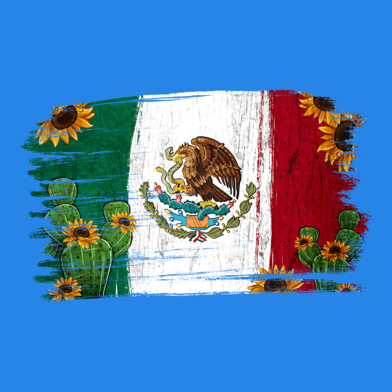 Mexican Flag Cactus Sunflower Premium Hoodie by Jasminsmagicworld | Teevron