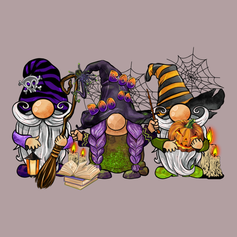 Halloween Gnomies Vintage Hoodie by BarkalooDesign | Teevron