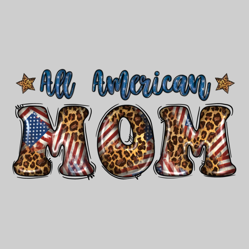 All American Mom Premium Tee by BundleAndBundleShop | Teevron