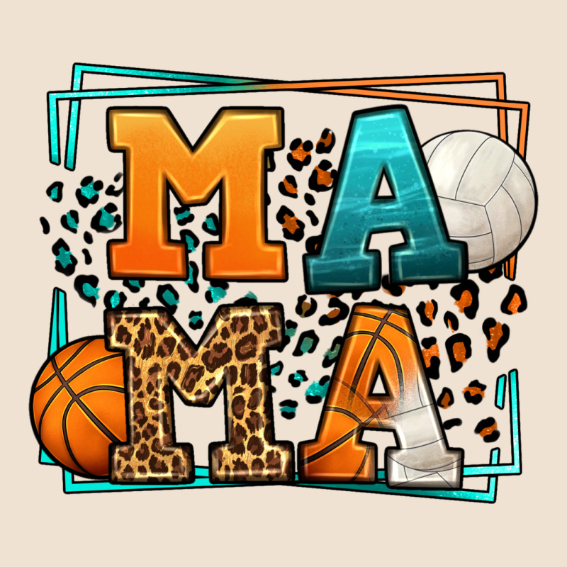 Basketball And Volleyball Mama Mother's Day Urban Heavy Tee by LillyAllenDesigns | Teevron