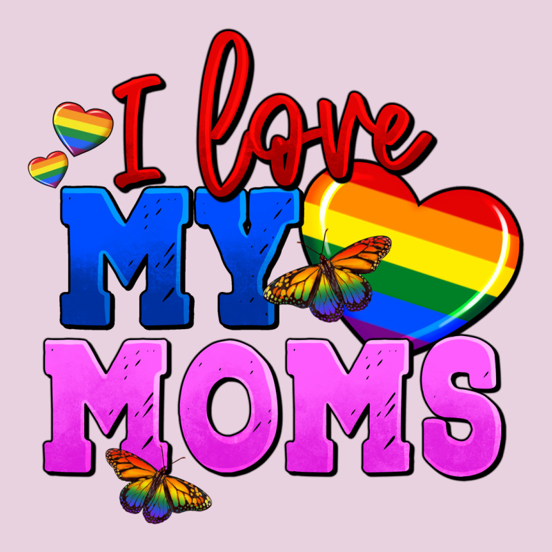 I Love My Moms Classic Tee by FaDigitalArtStudio | Teevron