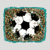 Glitter Football Leopard Zipper Hoodie | Teevron