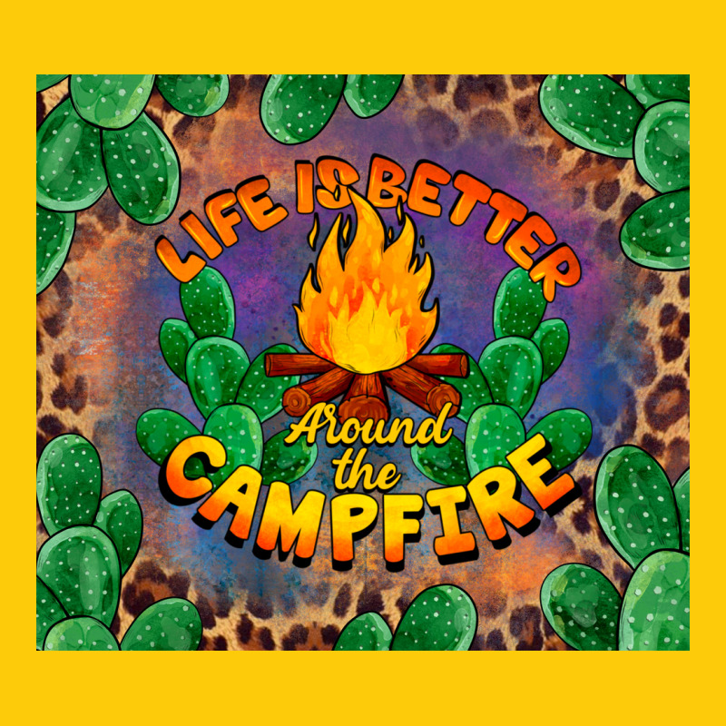 Life Is Better Around The Campfire Premium Hoodie by BarkalooDesign | Teevron