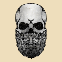 Creepy Bald And Bearded Skull For Halloween & Skeletons Fans T Shirt Premium Hoodie | Teevron