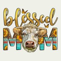Western Blessed Mom Charolais Bull Mother's Day Urban Heavy Tee | Teevron