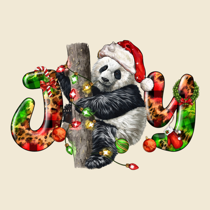 Panda Joy Christmas Ladies Tee by LillyAllenDesigns | Teevron