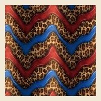 Leopard 4th Of July Seamless Pattern Premium Tee | Teevron
