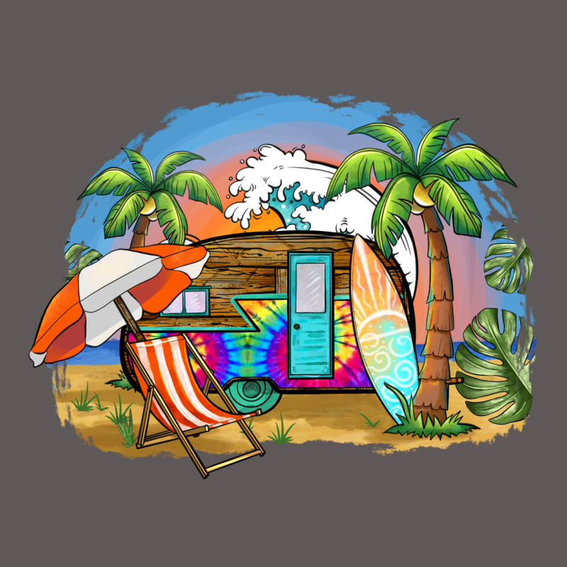 Camp Life Beach Premium Hoodie by BarkalooDesign | Teevron