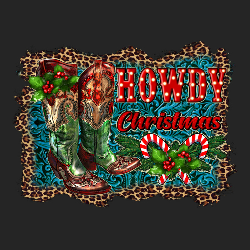 Howdy Christmas Boots Premium Hoodie by RanaPortraitStore | Teevron