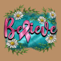 Breast Cancer Believe Vintage Hoodie | Teevron