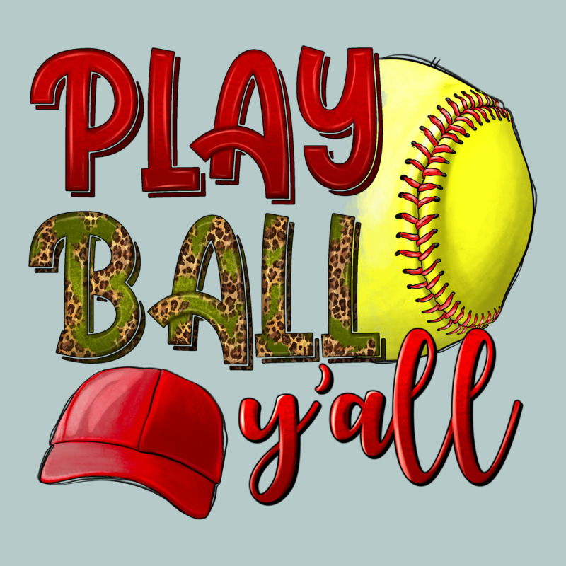 Play Ball Y'all Softball Heavy Core Tee by BundleAndBundleShop | Teevron