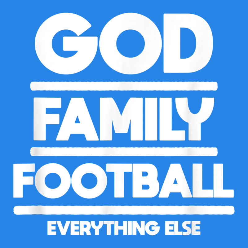 God Family Football Christian Faith Shirt Premium Hoodie by baoMotion | Teevron