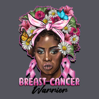 Breast Cancer Warrior Black Woman Vintage Hoodie | Teevron