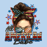 American Babe Messy Bun Classic Tee | Teevron