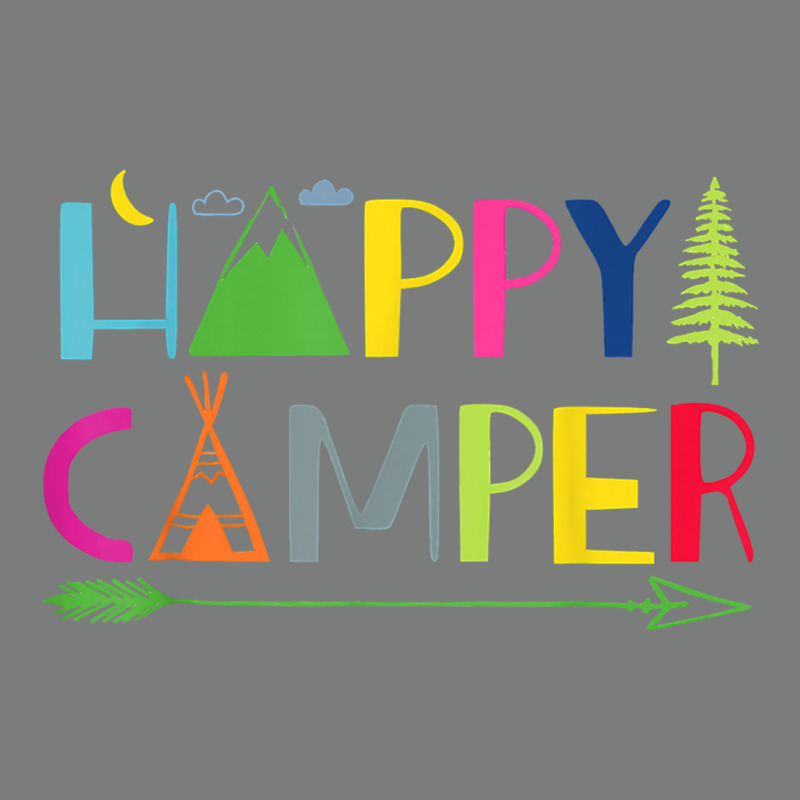 Camping Arrow Camper Happy Summer Camp Camping Kids 635 Premium Hoodie by baoMotion | Teevron