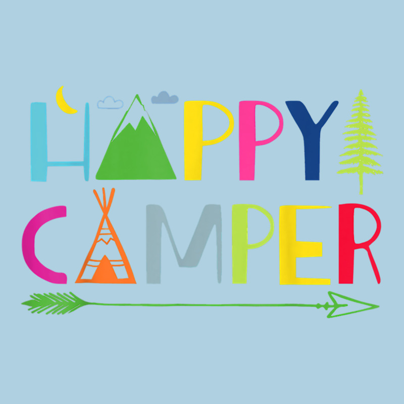 Camping Arrow Camper Happy Summer Camp Camping Kids 635 Premium Hoodie by baoMotion | Teevron
