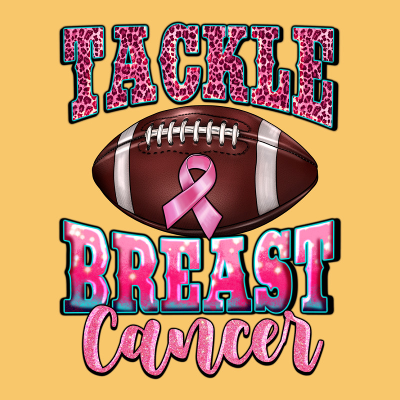 Tackle Breast Cancer Vintage Hoodie by BarkalooDesign | Teevron