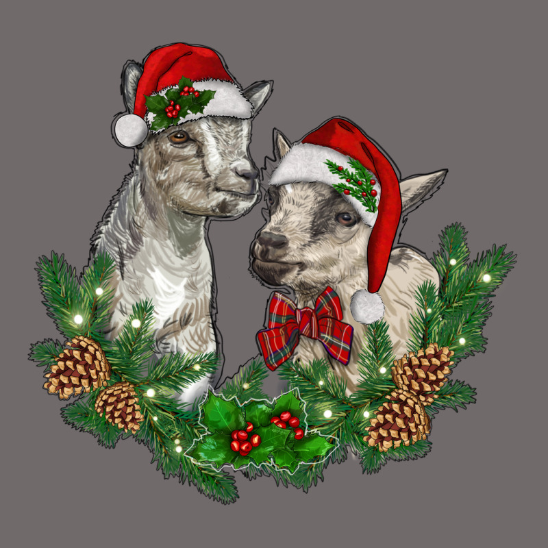 Christmas Baby Goats Urban Heavy Tee by RanaPortraitStore | Teevron