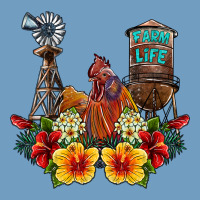 Farm Life Rooster Urban Heavy Tee | Teevron