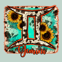 Gemini Turquoise Cowhide Zipper Hoodie | Teevron