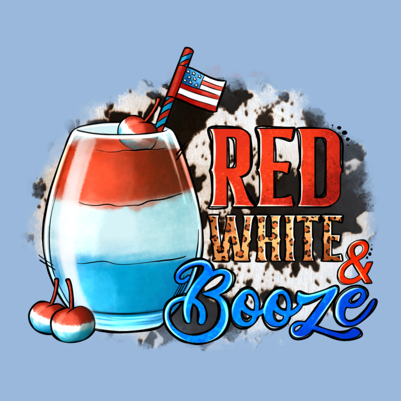 Red White  Booze With Cowhide Background Premium Hoodie by Jasminsmagicworld | Teevron