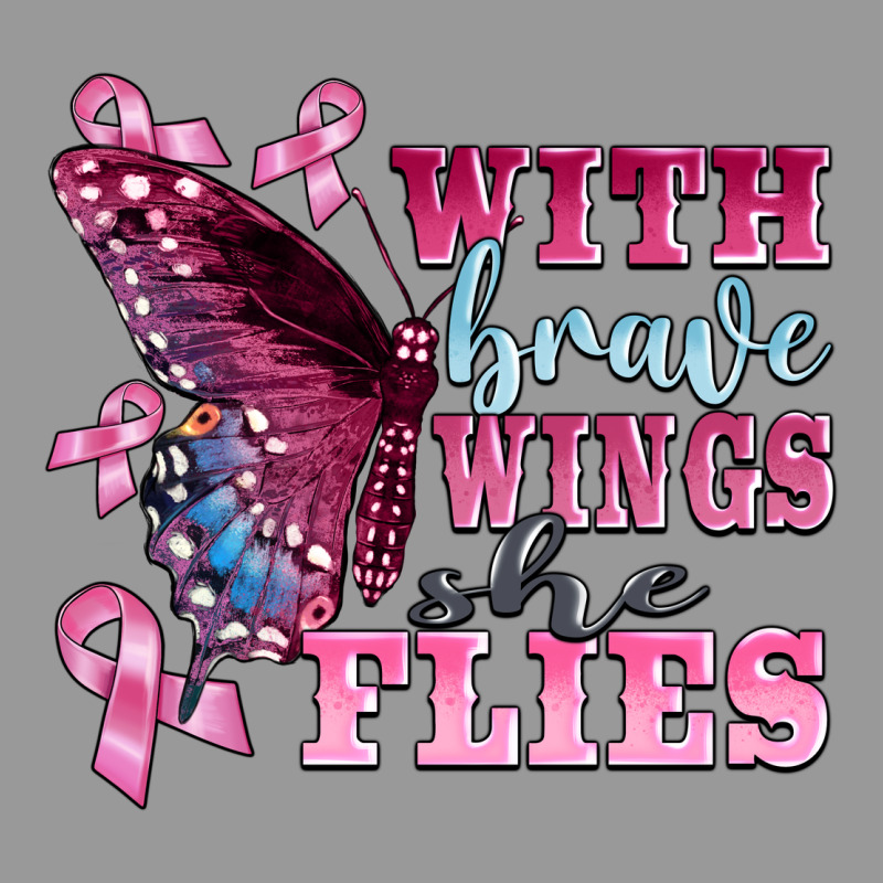 With Brave Wings She Flies Vintage Hoodie by BarkalooDesign | Teevron