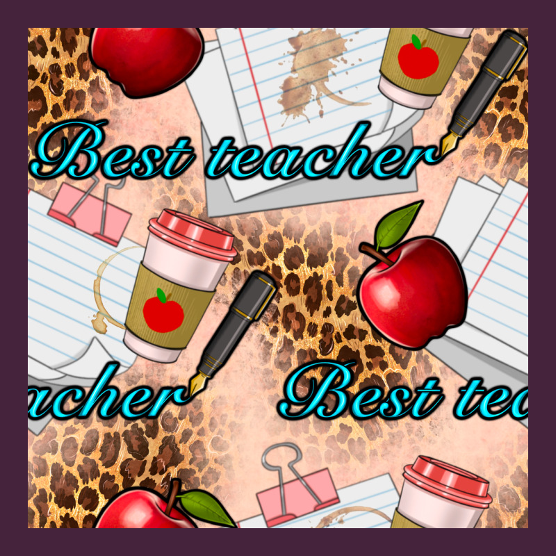 Best Teacher Seamless Pattern Premium Tee by BundleAndBundleShop | Teevron