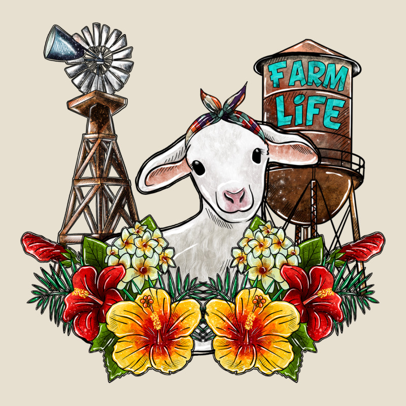 Farm Life Sheep Urban Heavy Tee by SublimationCraftShop | Teevron