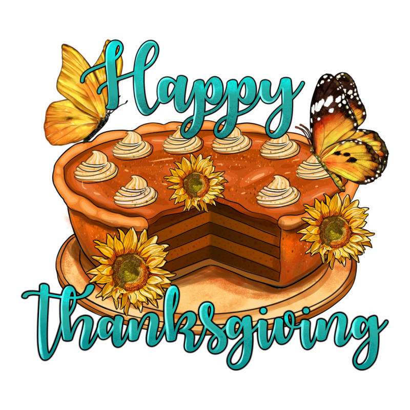 Happy Thanksgiving Pumpkin Pie Ladies Tee by LillyAllenDesigns | Teevron