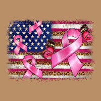 Breast Cancer American Flag Background Vintage Hoodie | Teevron