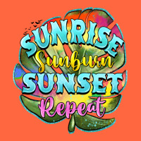 Sunrise Sunburn Sunset Repeat Premium Hoodie | Teevron