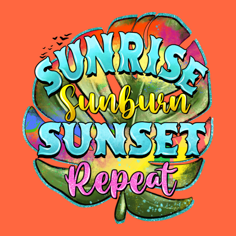 Sunrise Sunburn Sunset Repeat Premium Hoodie by BarkalooDesign | Teevron