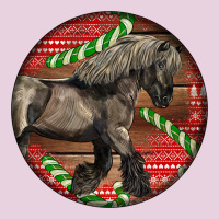 Belgian Horse Christmas Ladies Tee | Teevron