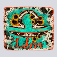 Libra Turquoise Cowhide Zipper Hoodie | Teevron