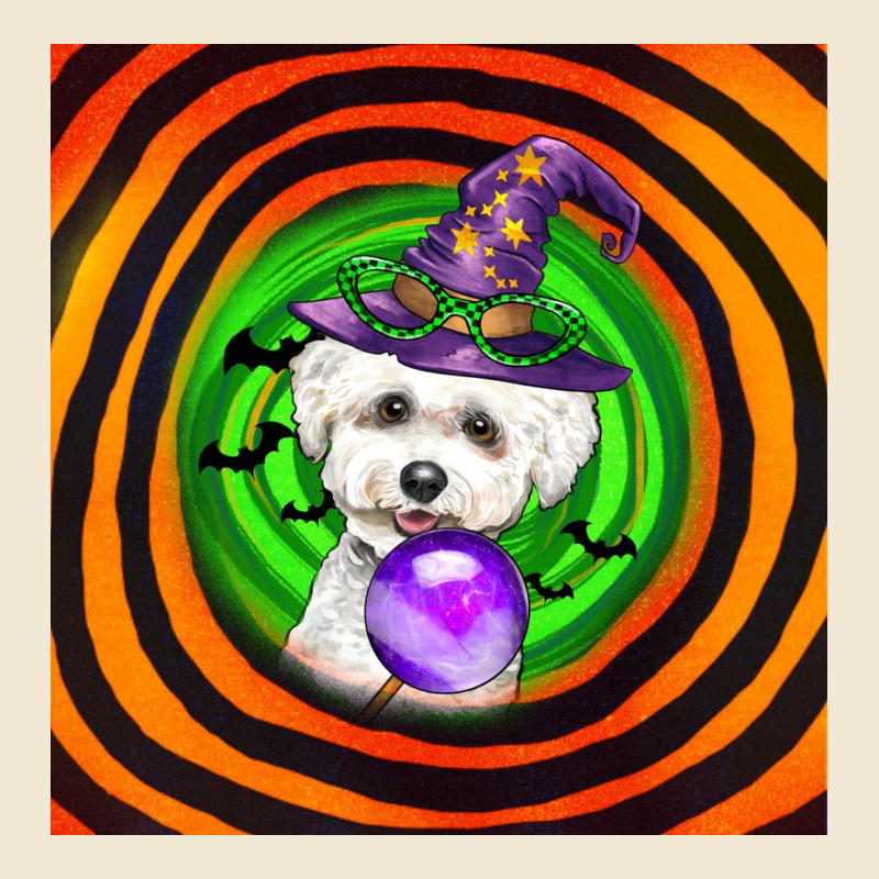 Halloween Bichons Frise Dog Ladies Tee by LillyAllenDesigns | Teevron
