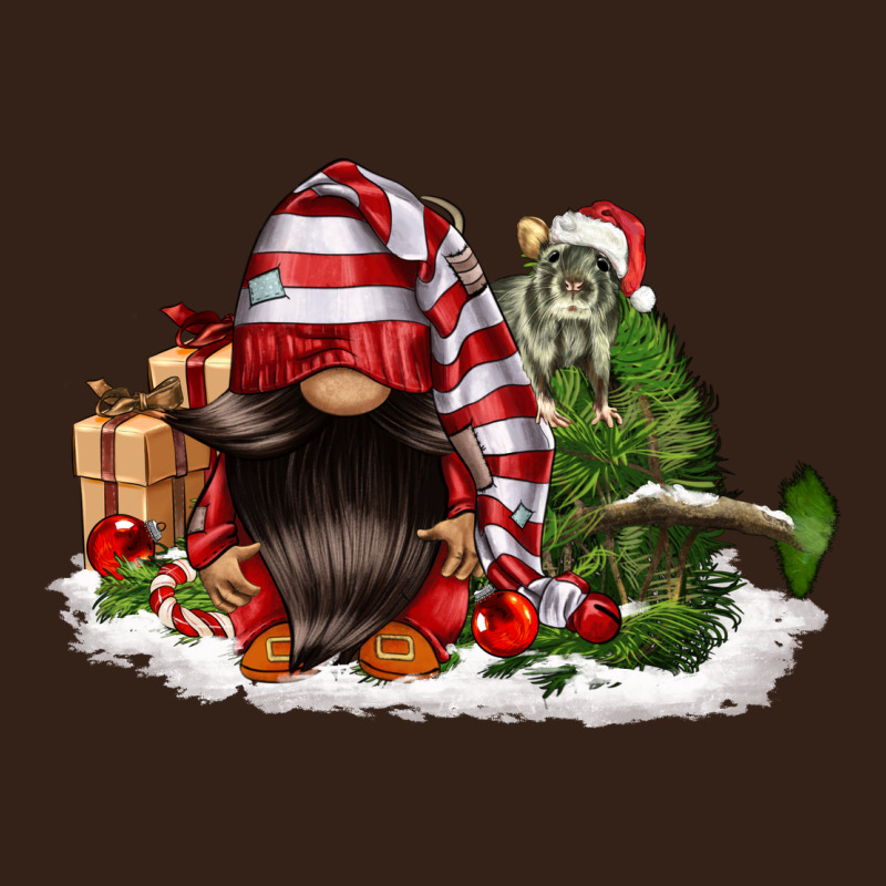 Christmas Gnome And Tree Heavy Core Tee by FaDigitalArtStudio | Teevron