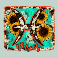 Pisces Turquoise Cowhide Zipper Hoodie | Teevron