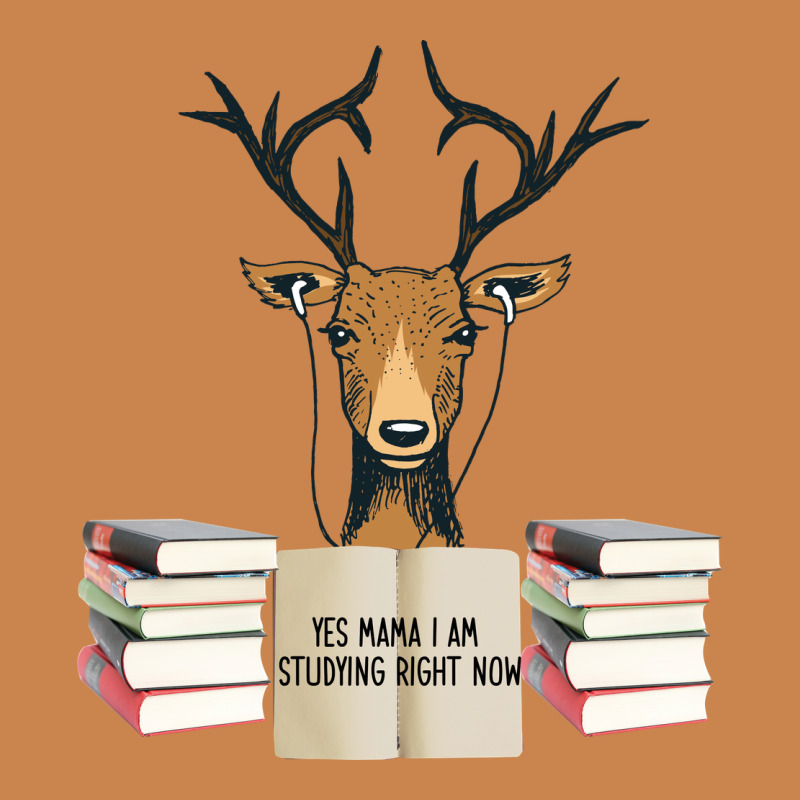 Yes Mama I Am Studying Right Now, Deer Heavyweight Hoodie by Bettercallsaul | Teevron