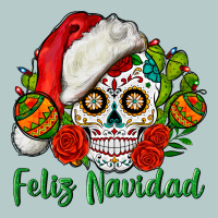 Feliz Navidad Skull Heavy Core Tee | Teevron