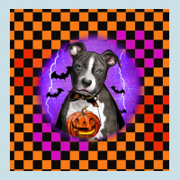 Halloween American Pitbull Terrier Ladies Tee | Teevron