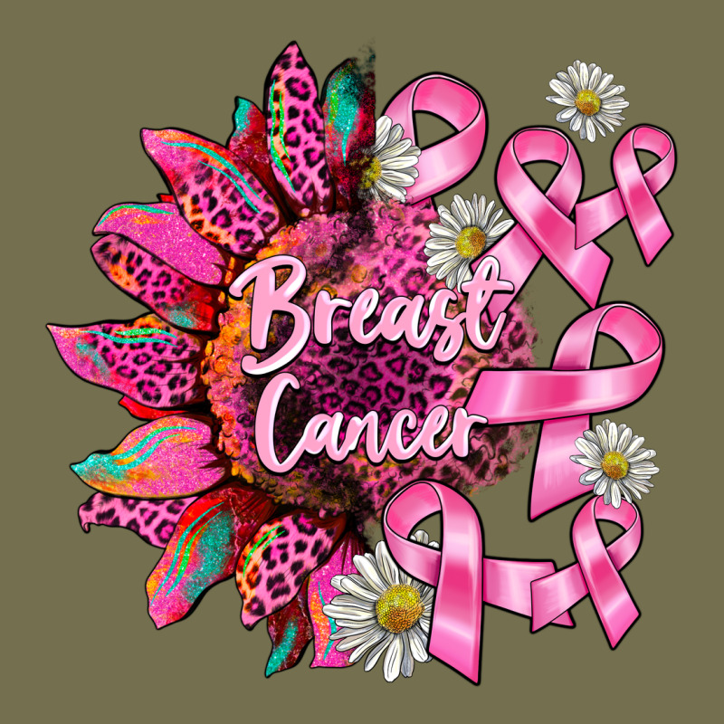 Breast Cancer Sunflower Vintage Hoodie by BarkalooDesign | Teevron