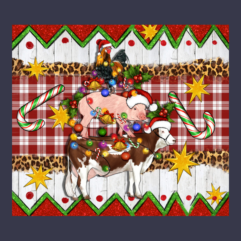 Stacked Christmas Farm Long Sleeve Tee by Artiststas | Teevron