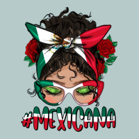 Mexicana Messy Bun Mama Heavy Core Tee | Teevron